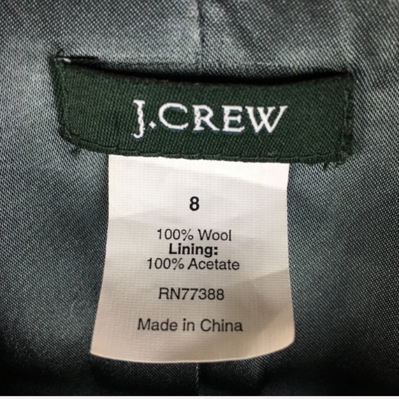 J. Crew | Herringbone Ecole Blazer - Picture 7 of 8